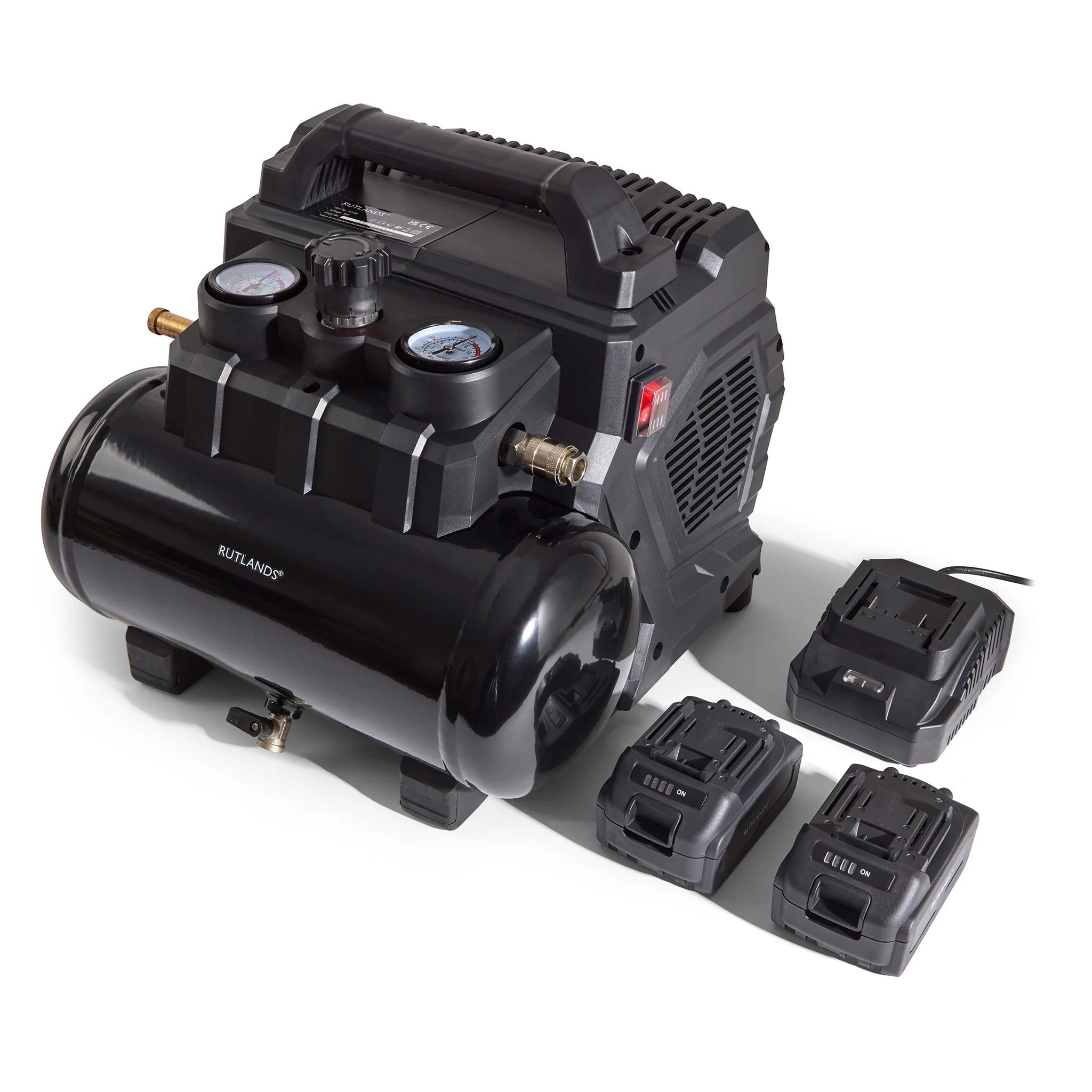 Angle Finish Nailer 15 Gauge with Silent Cordless 20V Compressor - Image 5