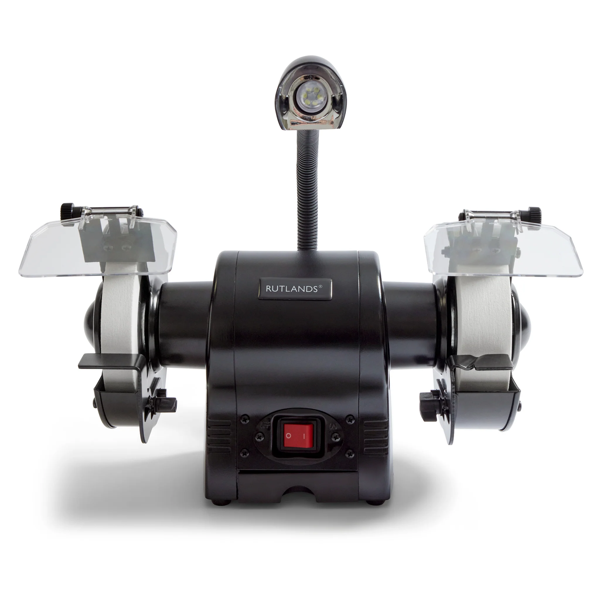 Bench Grinder with Wide Aluminium Oxide Wheel - 150mm - Image 3