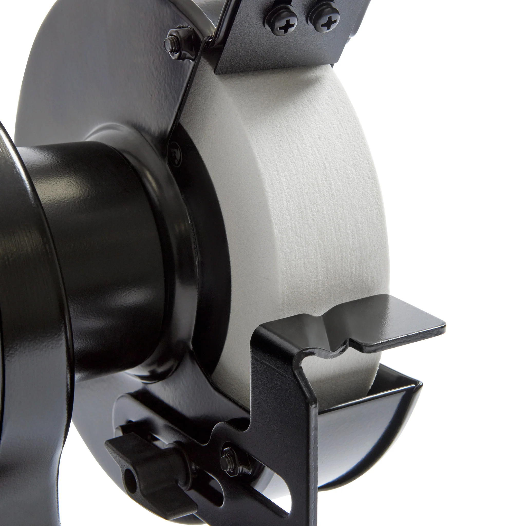 Bench Grinder with Wide Aluminium Oxide Wheel - 150mm - Image 4