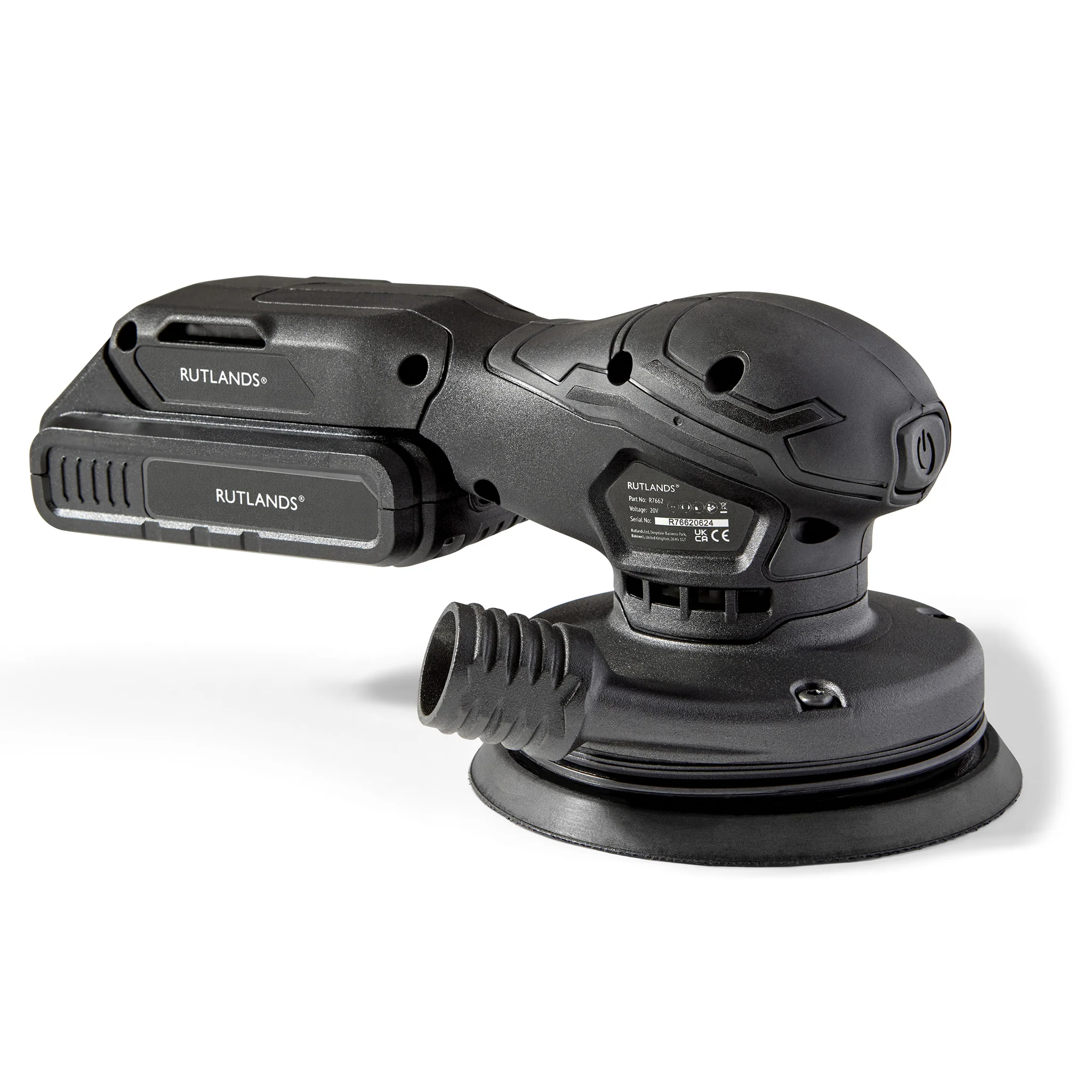 Brushless Cordless 20V Random Orbital Sander - 125mm, 2.5mm Orbit - Image 5
