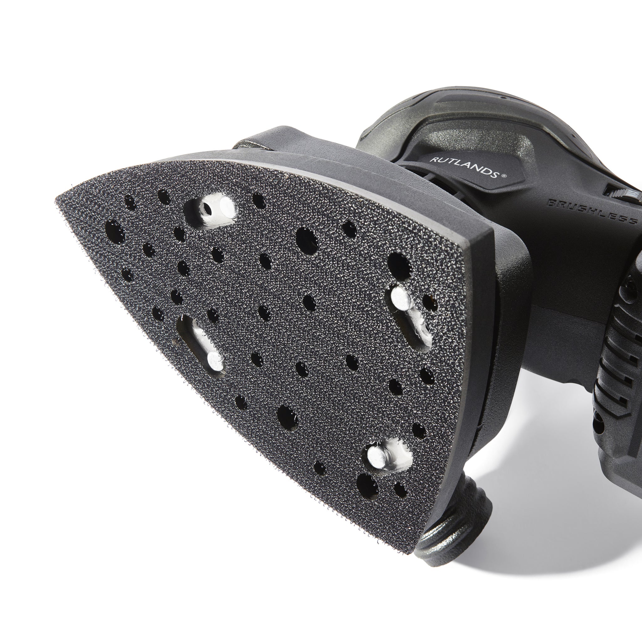 Brushless Cordless 20V Delta Orbital Sander - 100mm x 152mm, 1.5mm Orbit - Image 6