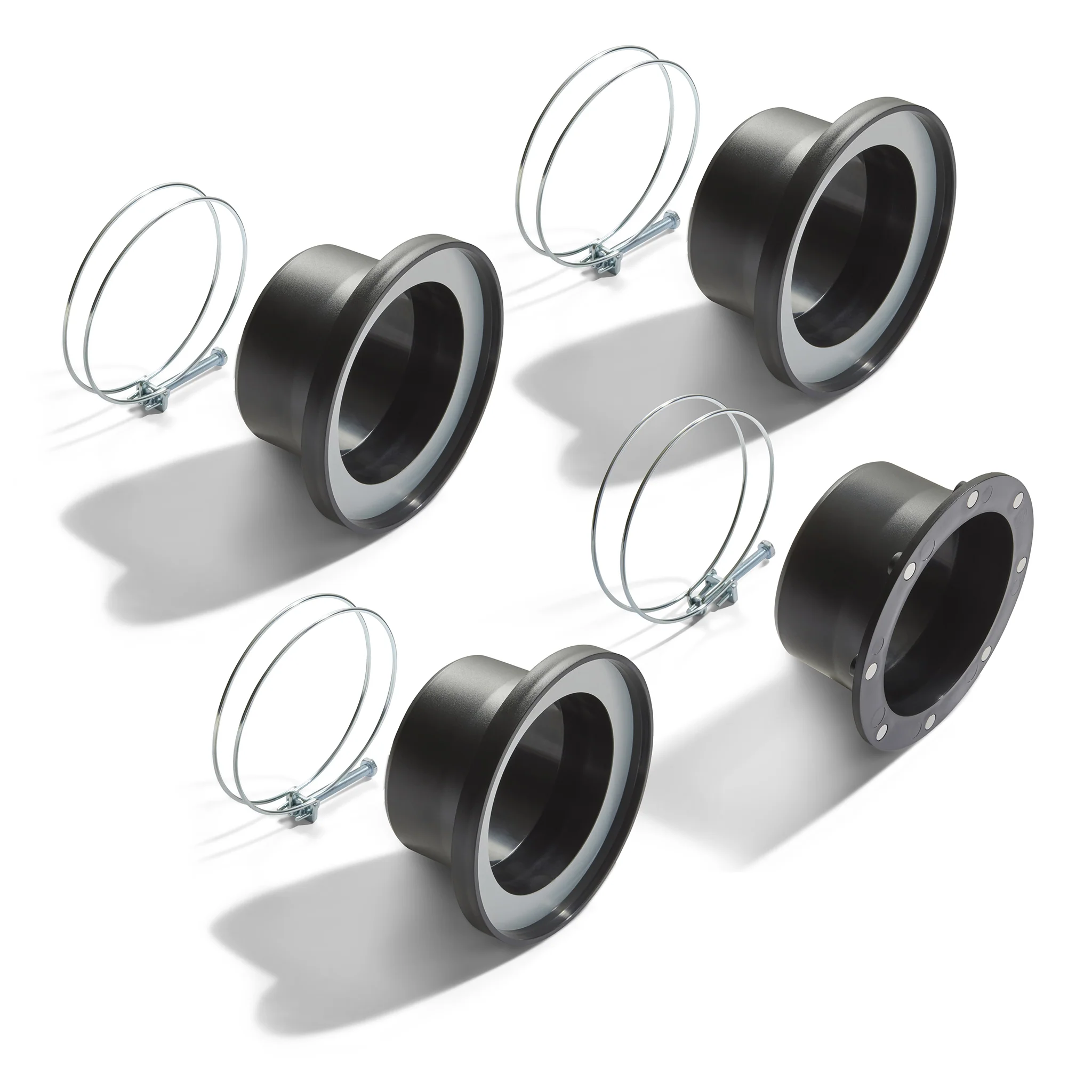 Dust Extraction Hose Magnetic Coupling Kit - 100mm to 100mm