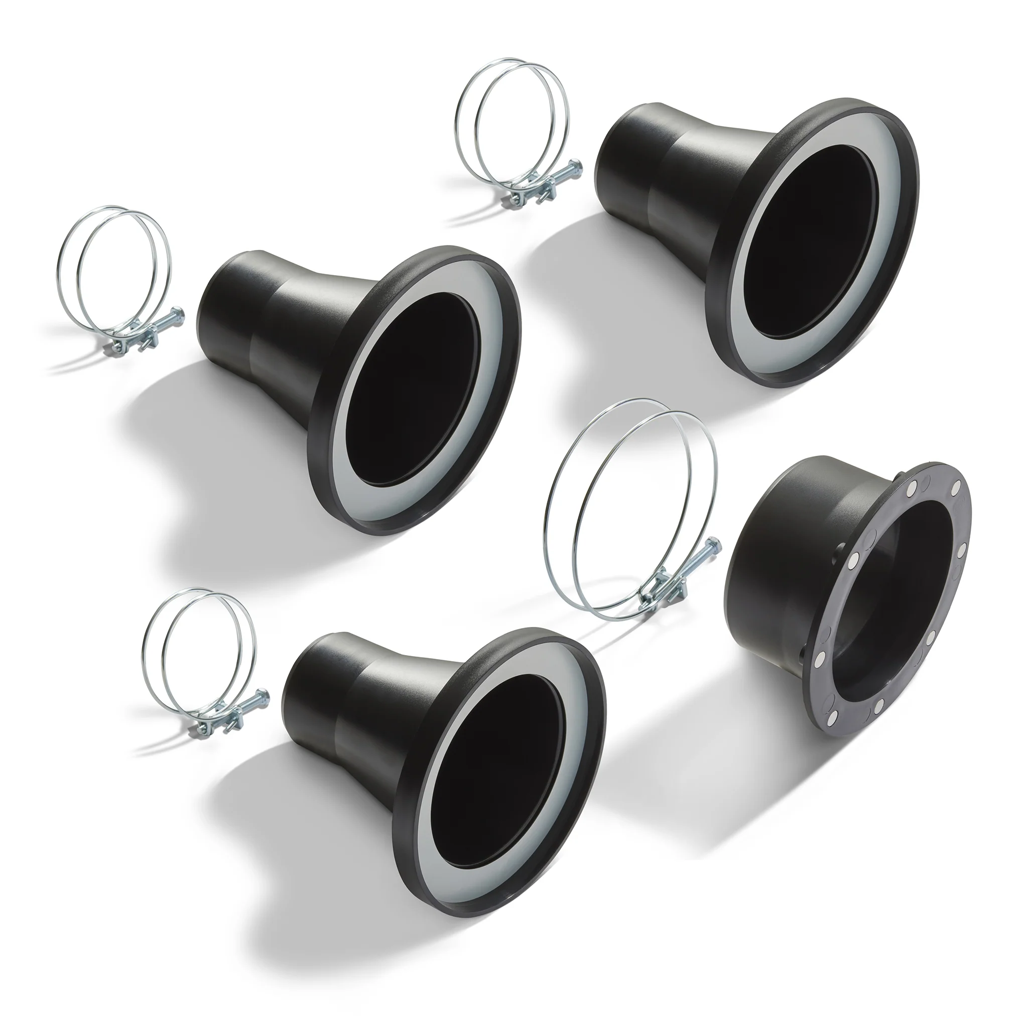 Dust Extraction Hose Magnetic Coupling Kit - 63mm to 100mm