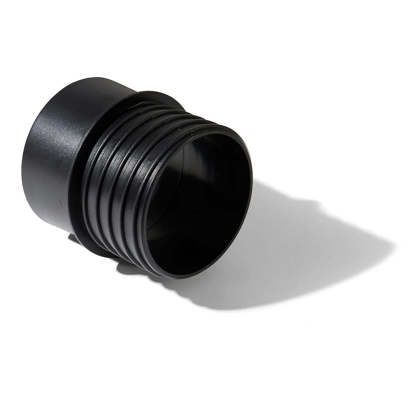 Dust Extraction Hose Threaded Tool Port - 100mm to 100mm - Left Hand