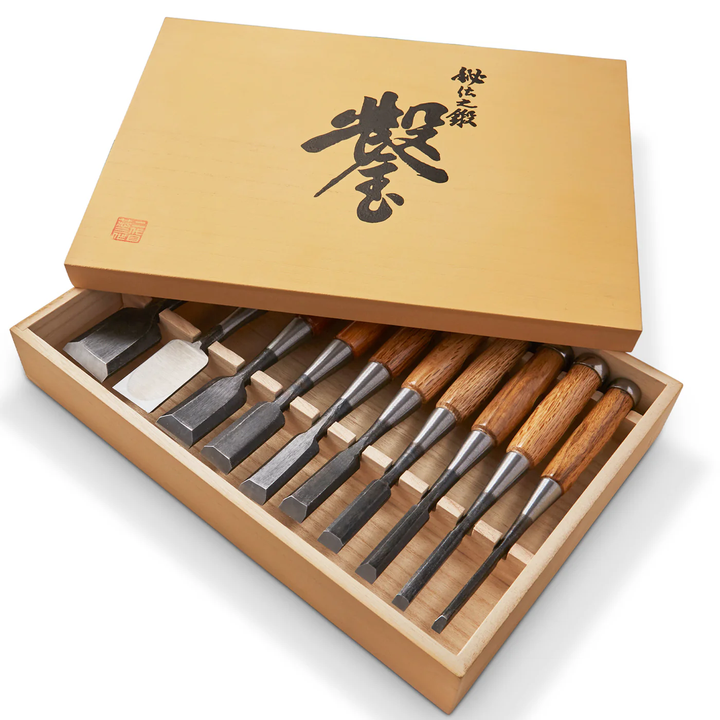 Japanese Chisel Tataki Nomi - Set of 10 - Image 7