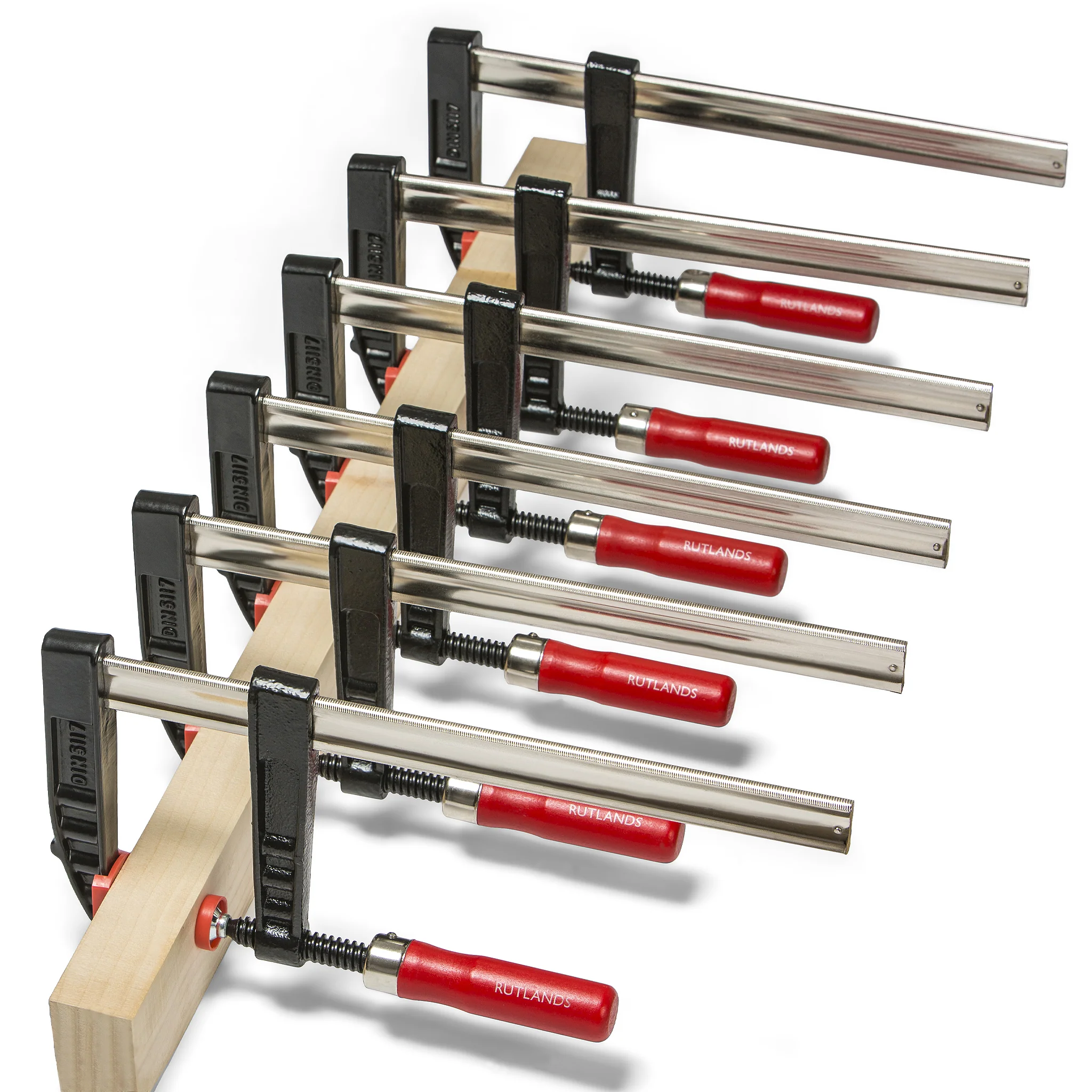 Malleable Iron F Clamps  - 300mm x 80mm - Pack of 10 - Image 4
