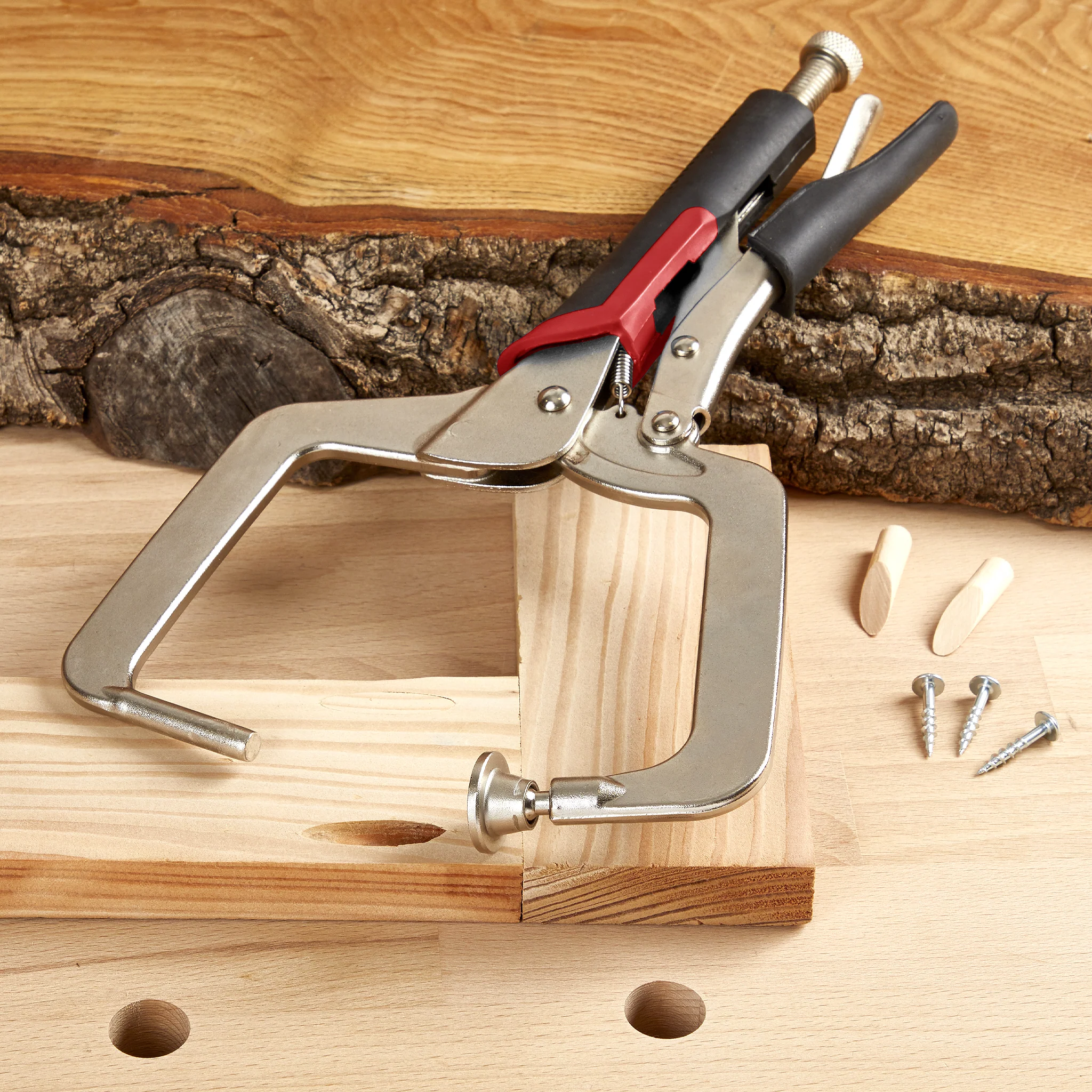Pocket Hole Assembly Clamp - 100mm - Image 6
