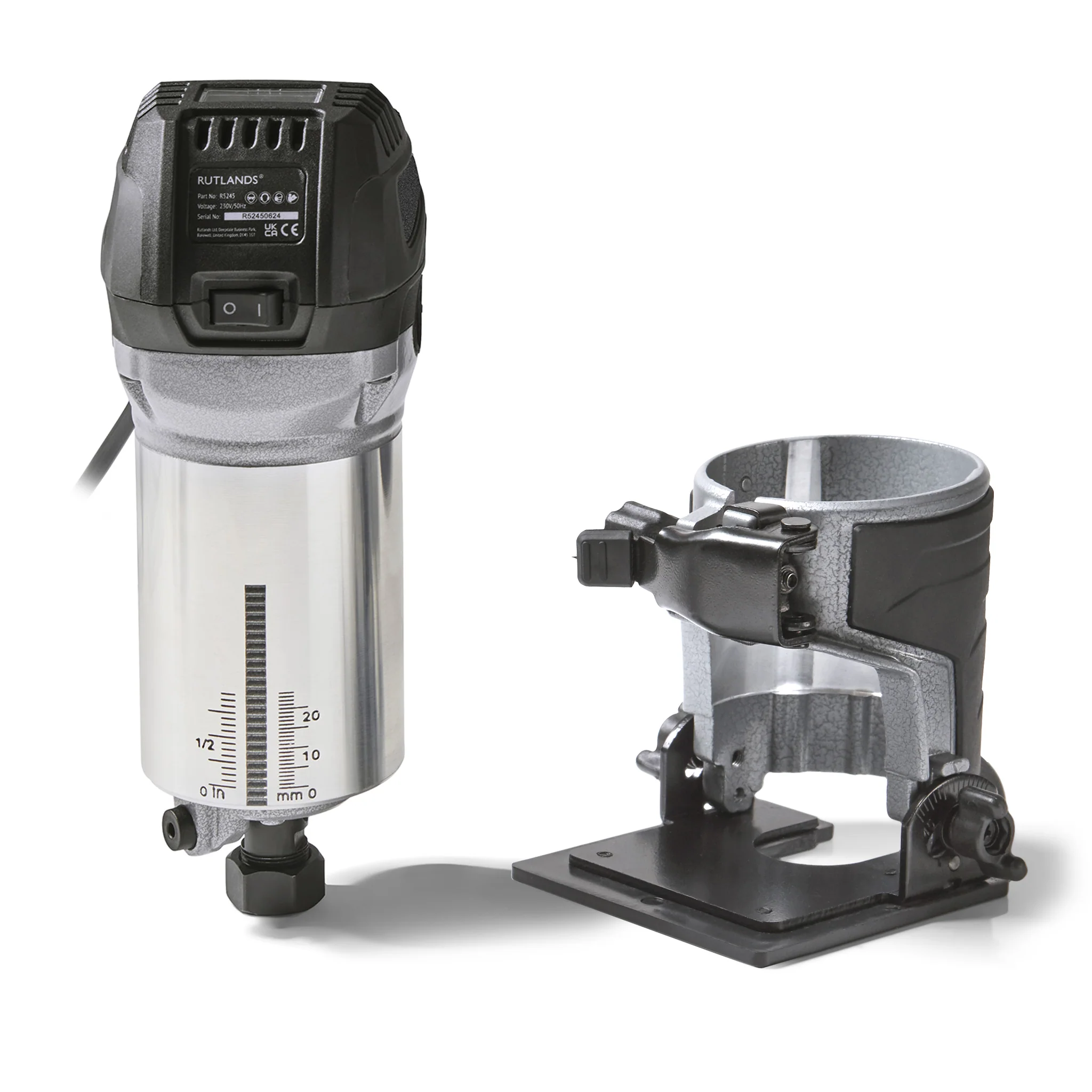 R55 1/4" Router with Intelligent Speed Control and 3 Bases - Image 10