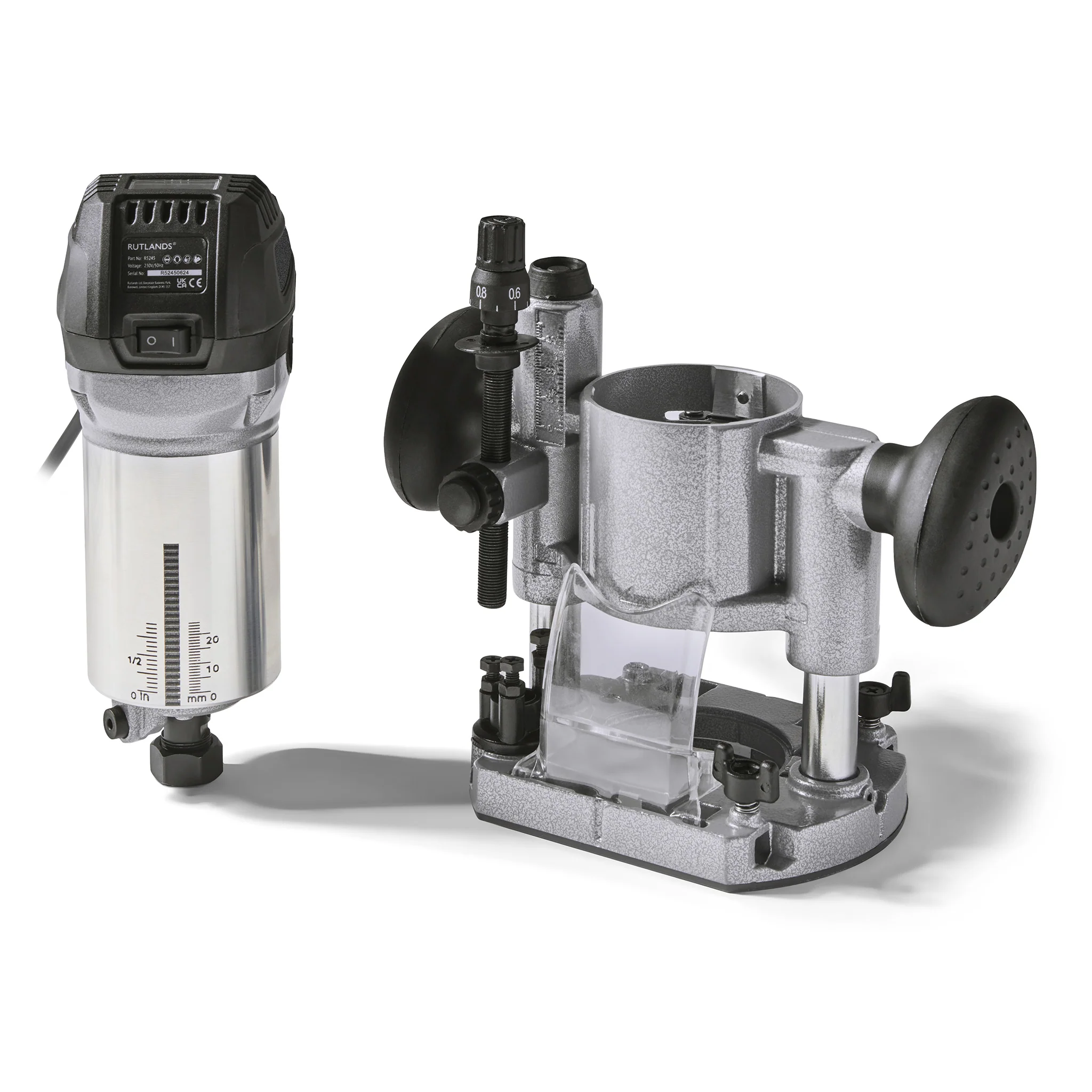 R55 1/4" Router with Intelligent Speed Control and 3 Bases - Image 5