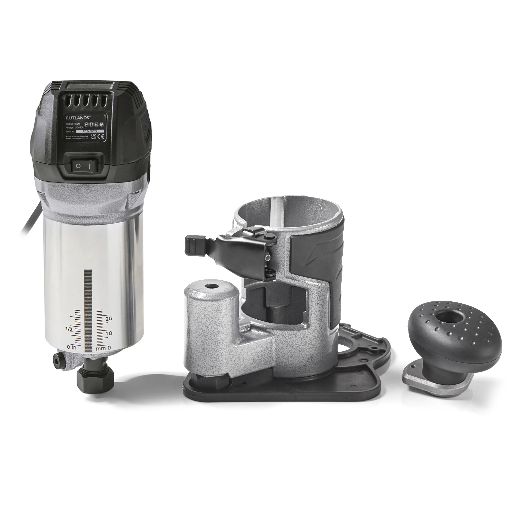 R55 1/4" Router with Intelligent Speed Control and 3 Bases - Image 7