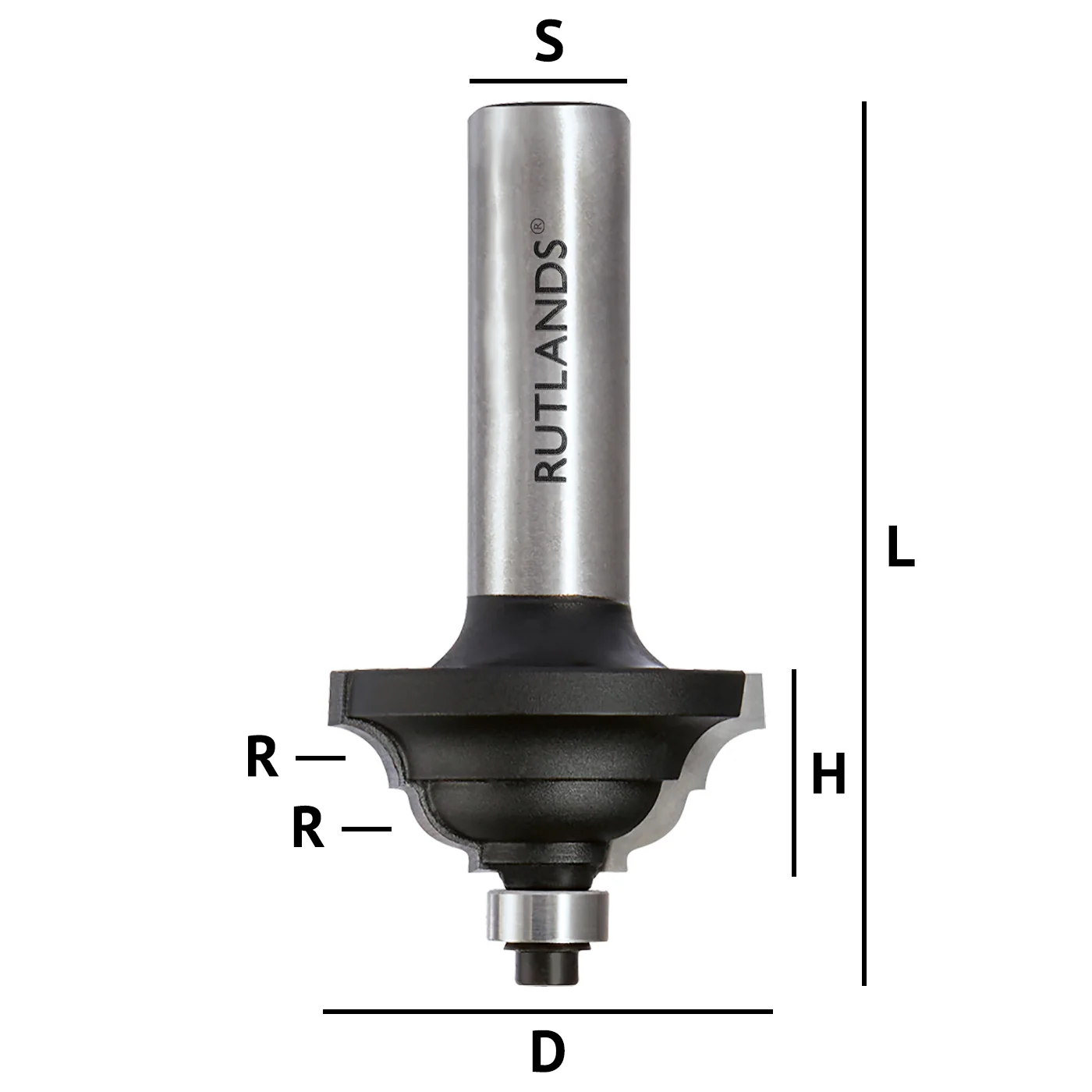 Router Bit - Classical Roman Ogee with Beading - Image 3