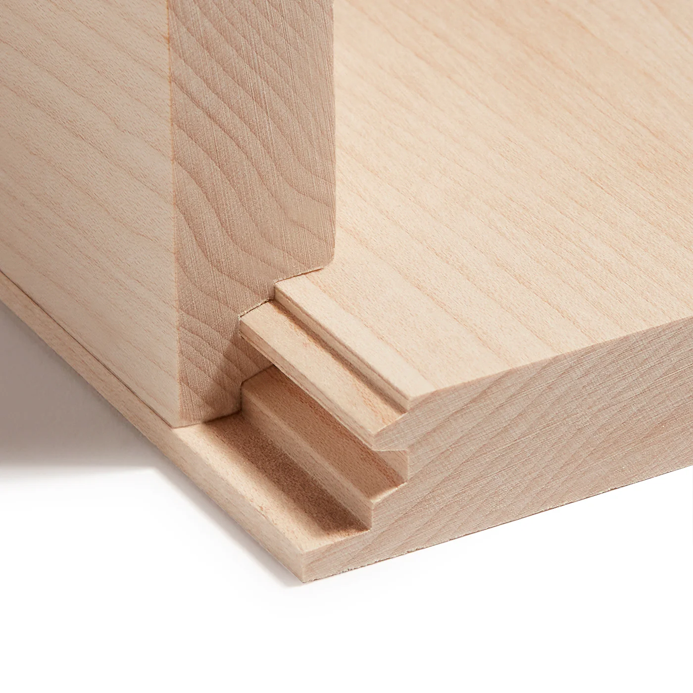 Router Bit - Drawer Corner Lock - D=27mm H=19mm L=59.3mm S=1/2" - Image 2