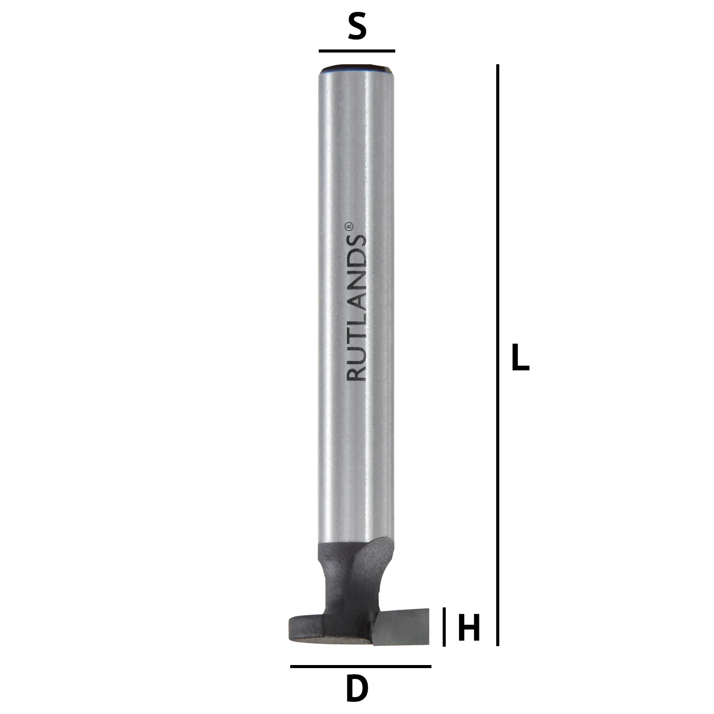 Router Bit - Floating Lettering - D=13mm H=3mm L=48mm S=1/4" - Image 3