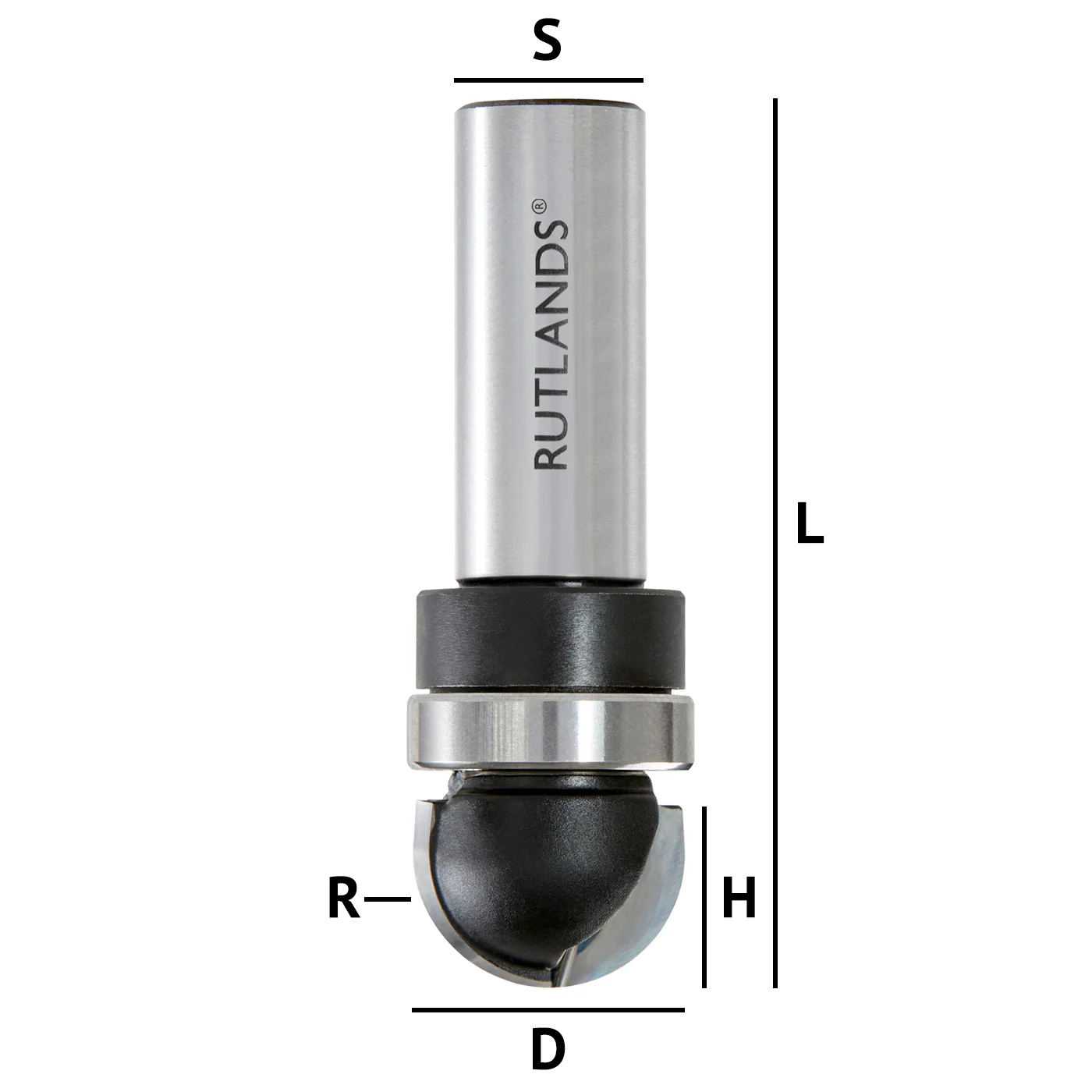 Router Bit - Round Nosed with Bearing - Image 3