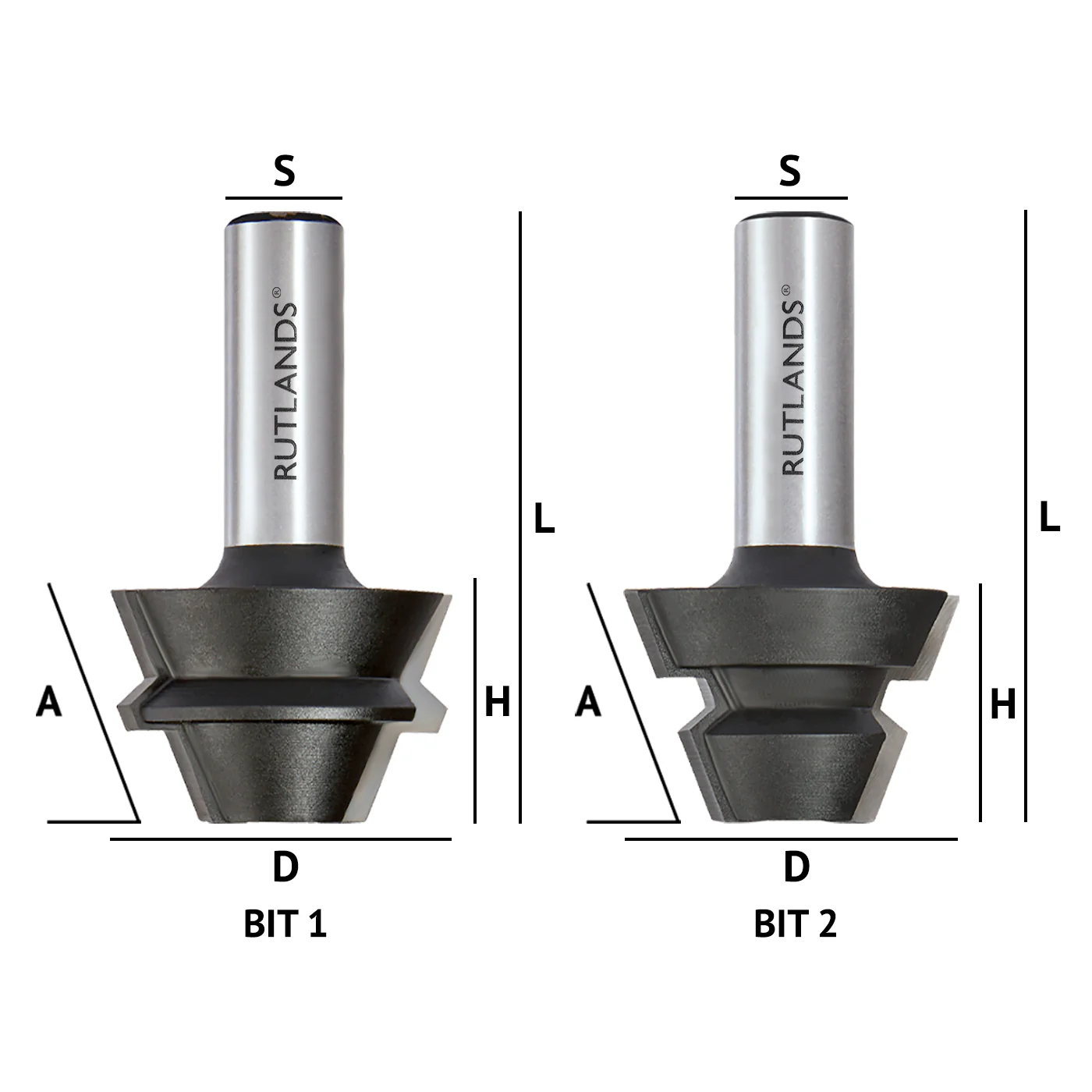 Router Bit Set - 22.5° Lock Mitre - Image 4