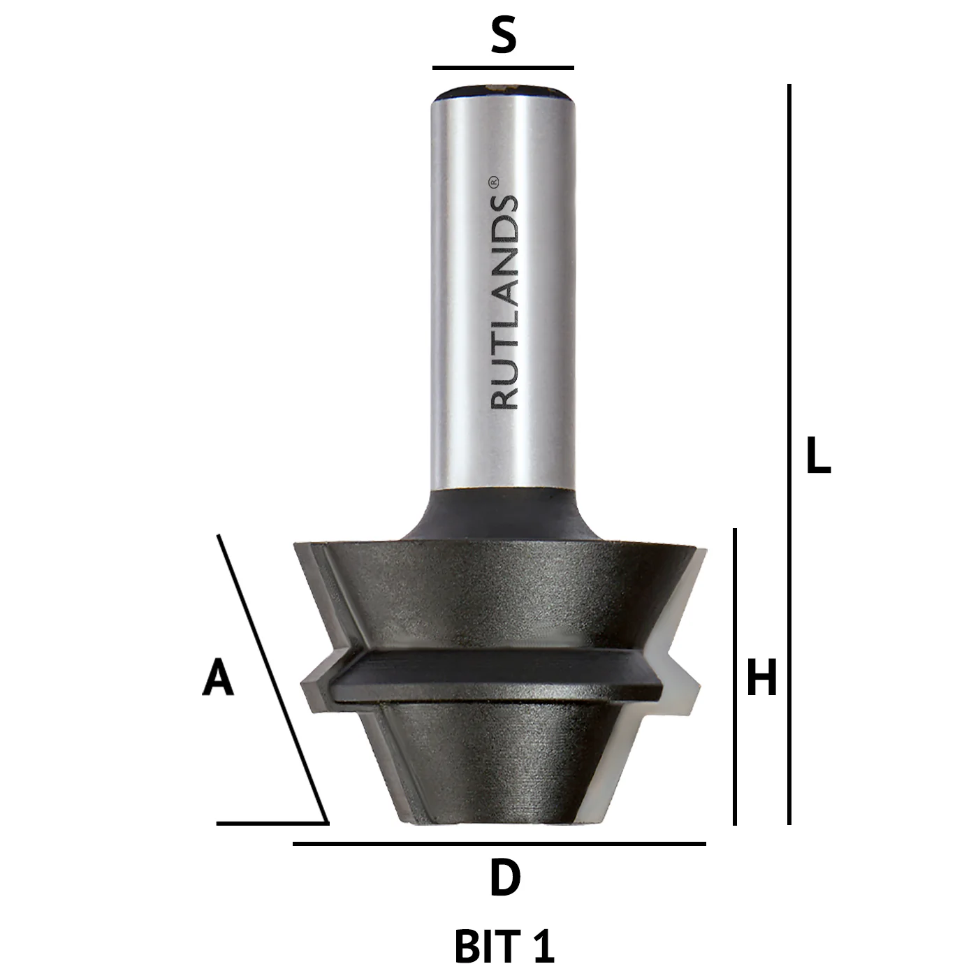 Router Bit Set - 22.5° Lock Mitre - Image 5