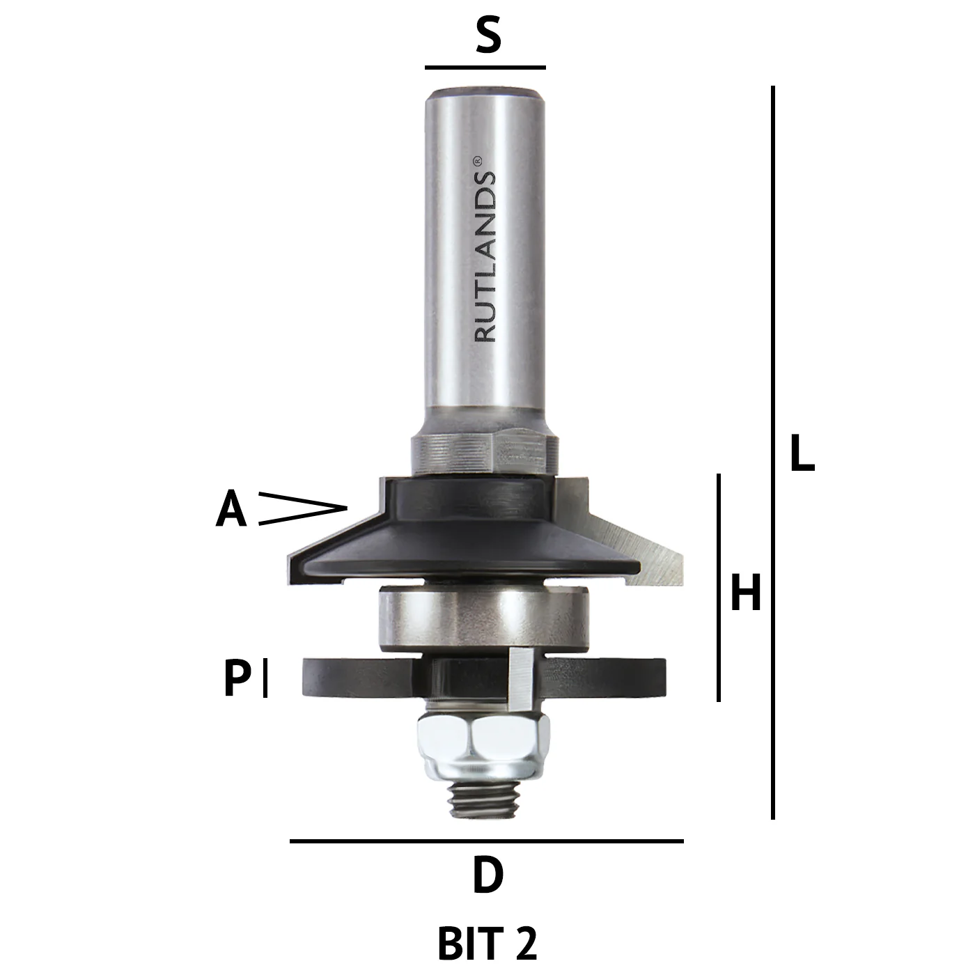 Router Bit Set - Rail & Stile - Bevel - Image 6
