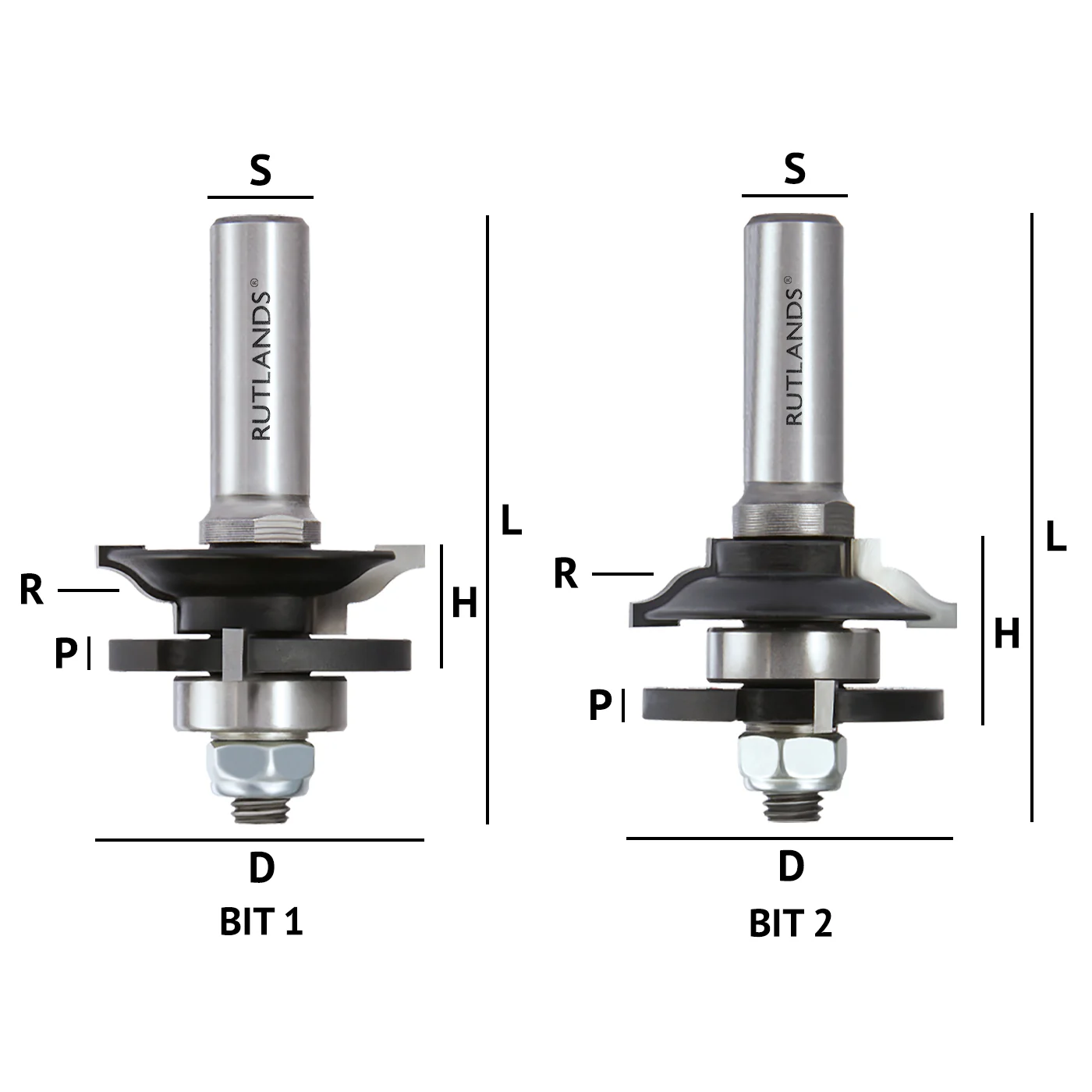 Router Bit Set - Rail & Stile - Ogee - Image 4