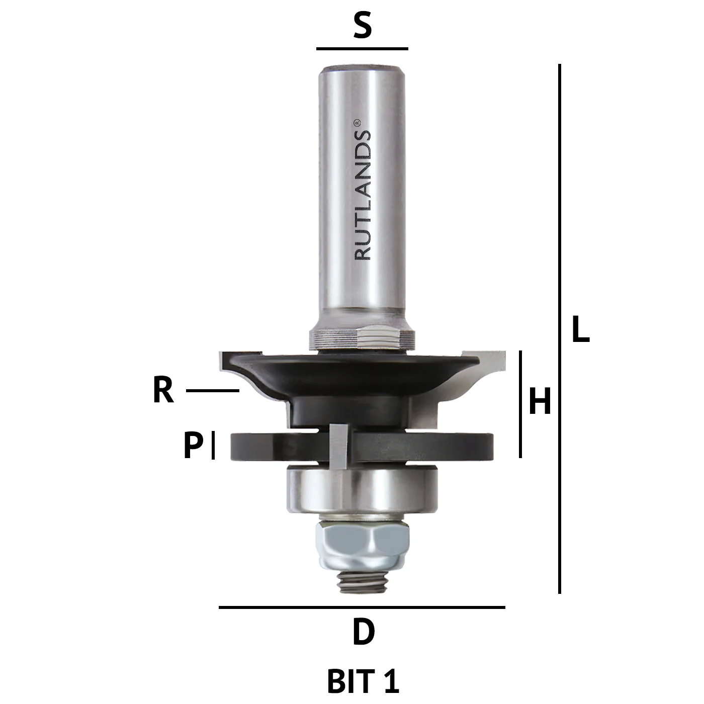 Router Bit Set - Rail & Stile - Ogee - Image 5