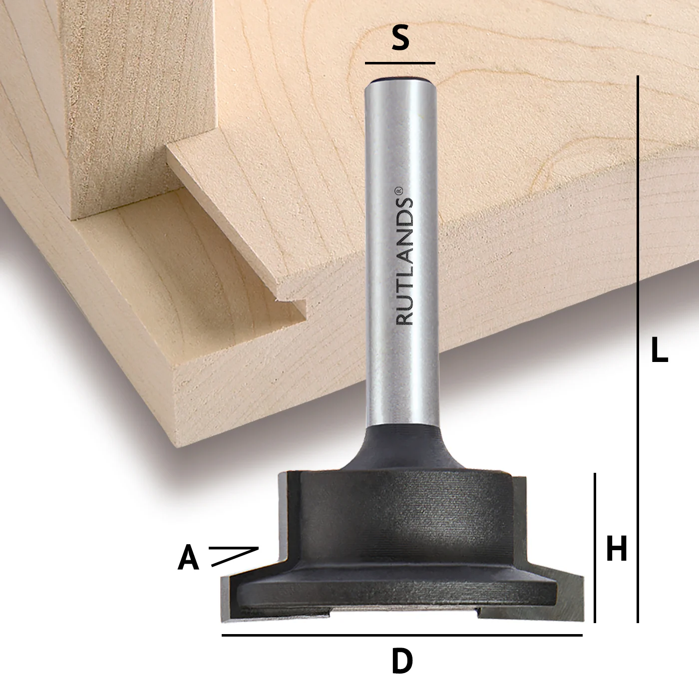 Router Bit Set - Raised Panel Door and Drawer with Backcutter - Bevel - Image 6