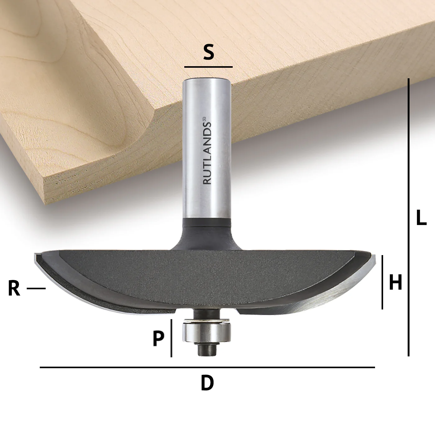 Router Bit Set - Raised Panel Door - Roundover - Image 5