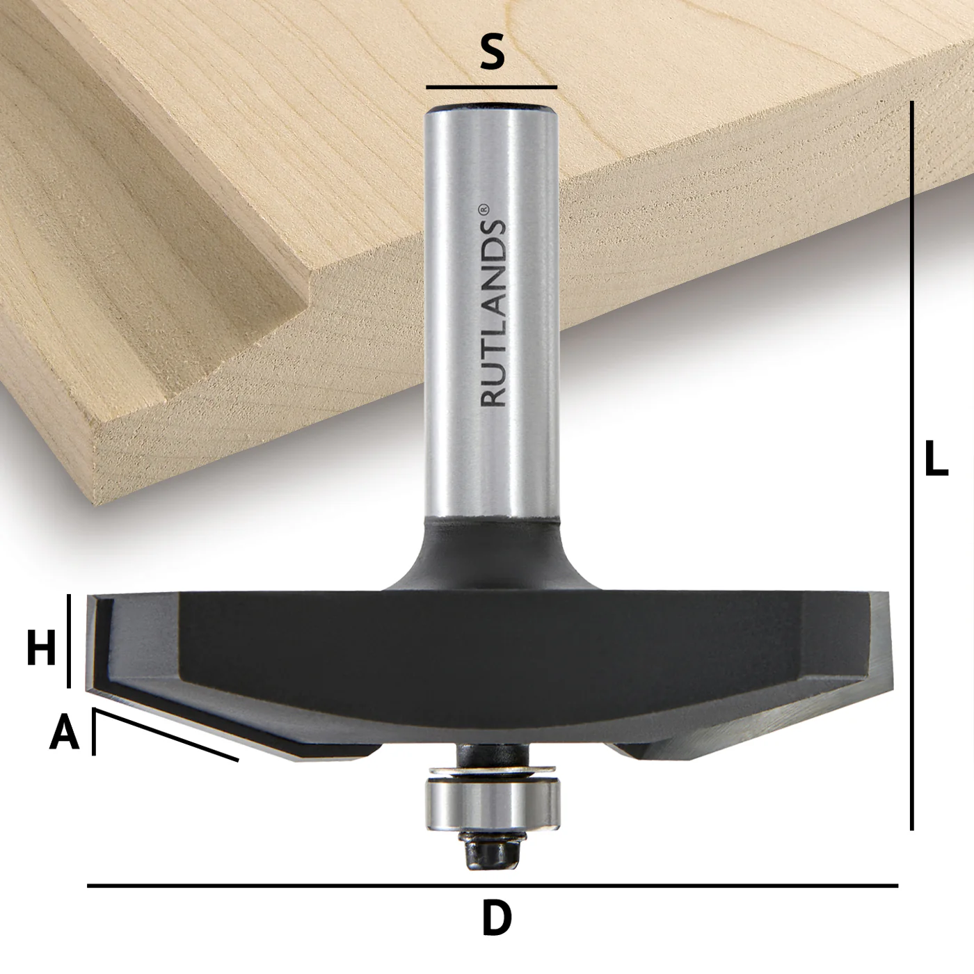 Router Bit Set - Raised Panel Door with Backcutter - Bevel - Image 5