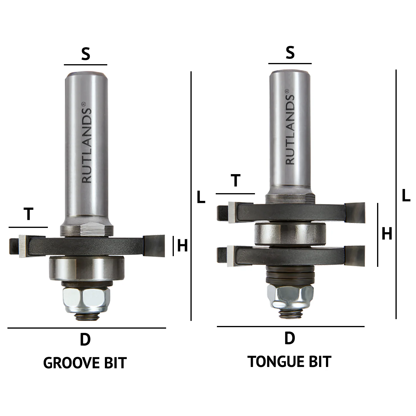 Router Bit Set - Tongue & Groove - Image 4
