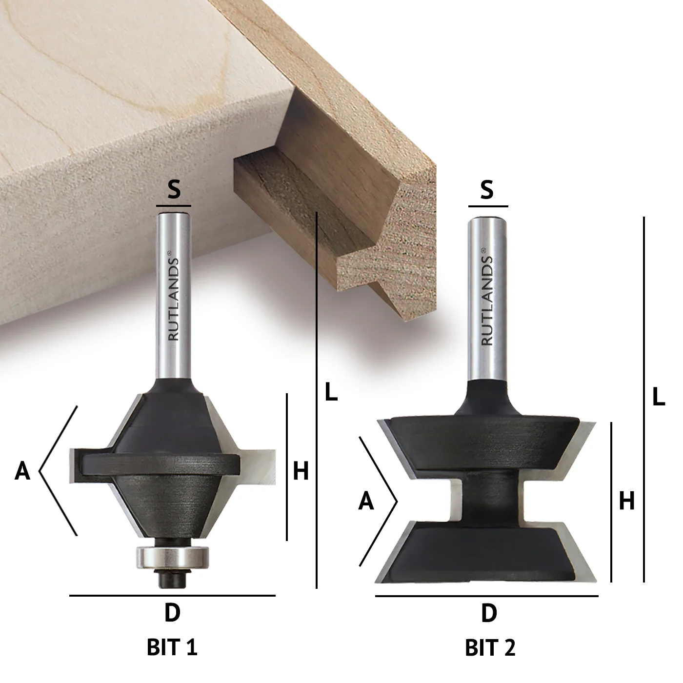 Router Bit Set - Tongue & Groove Edge Banding - Image 3