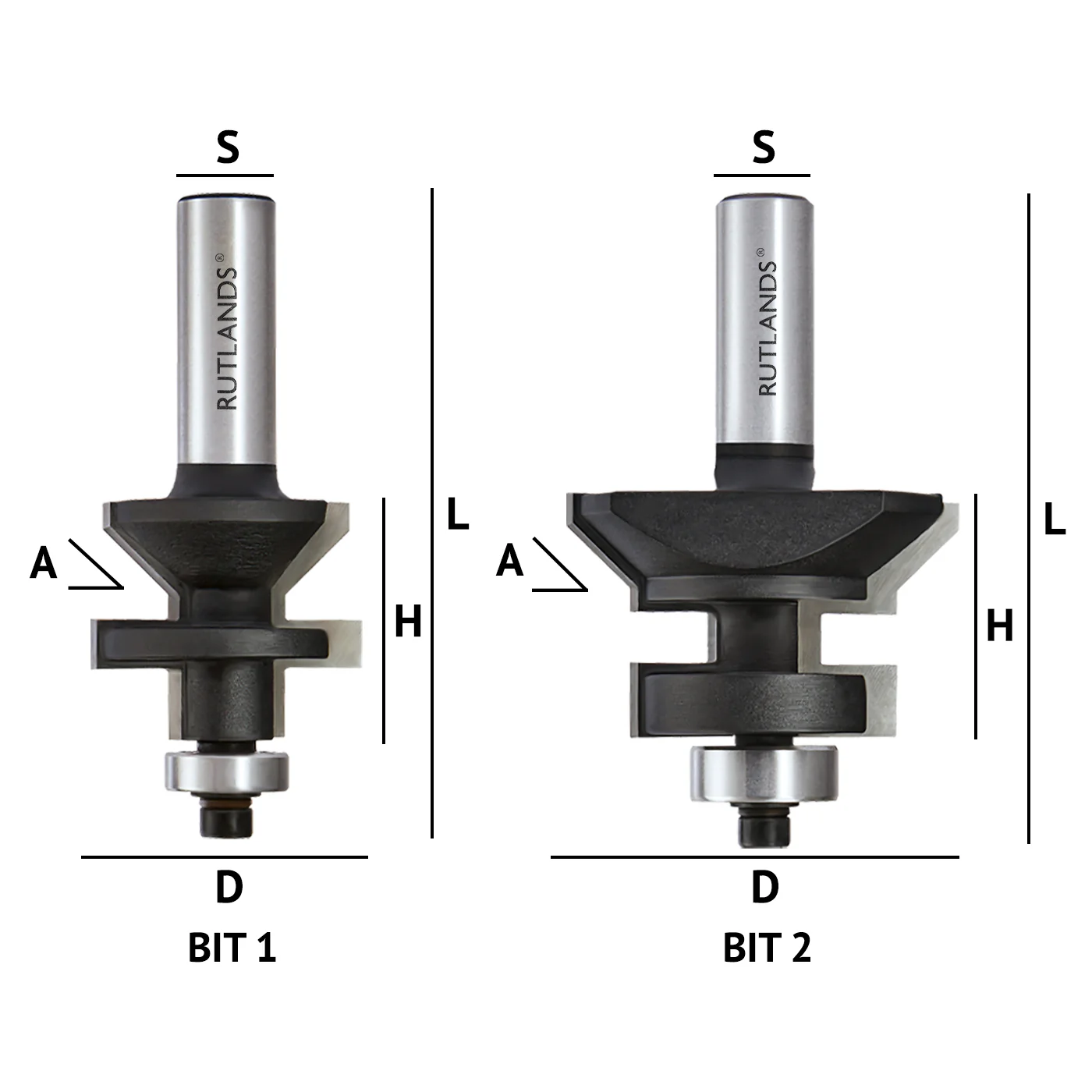 Router Bit Set - Tongue & Groove V Notch - Image 4