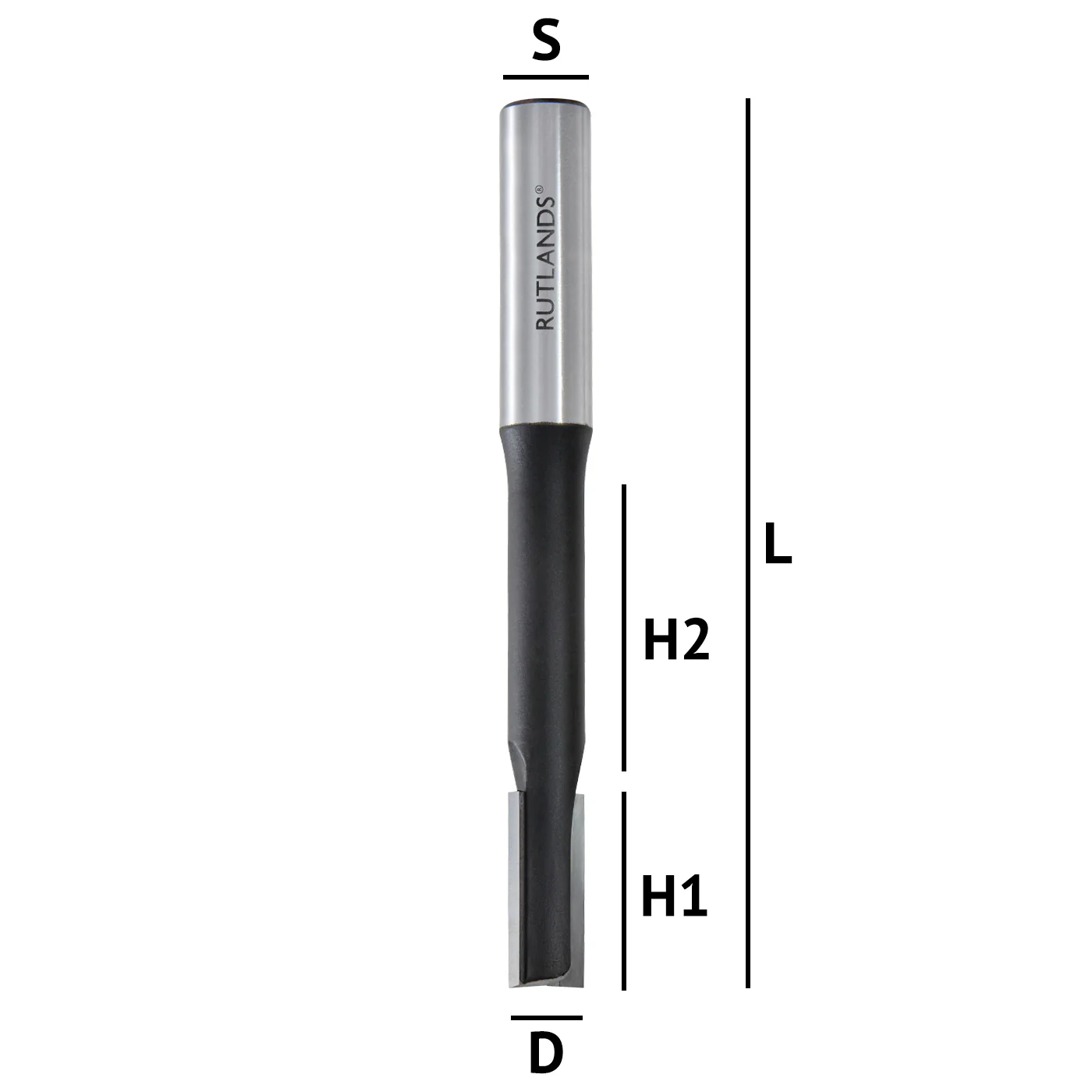 Router Bit - Straight Pocket Cutter - Image 3
