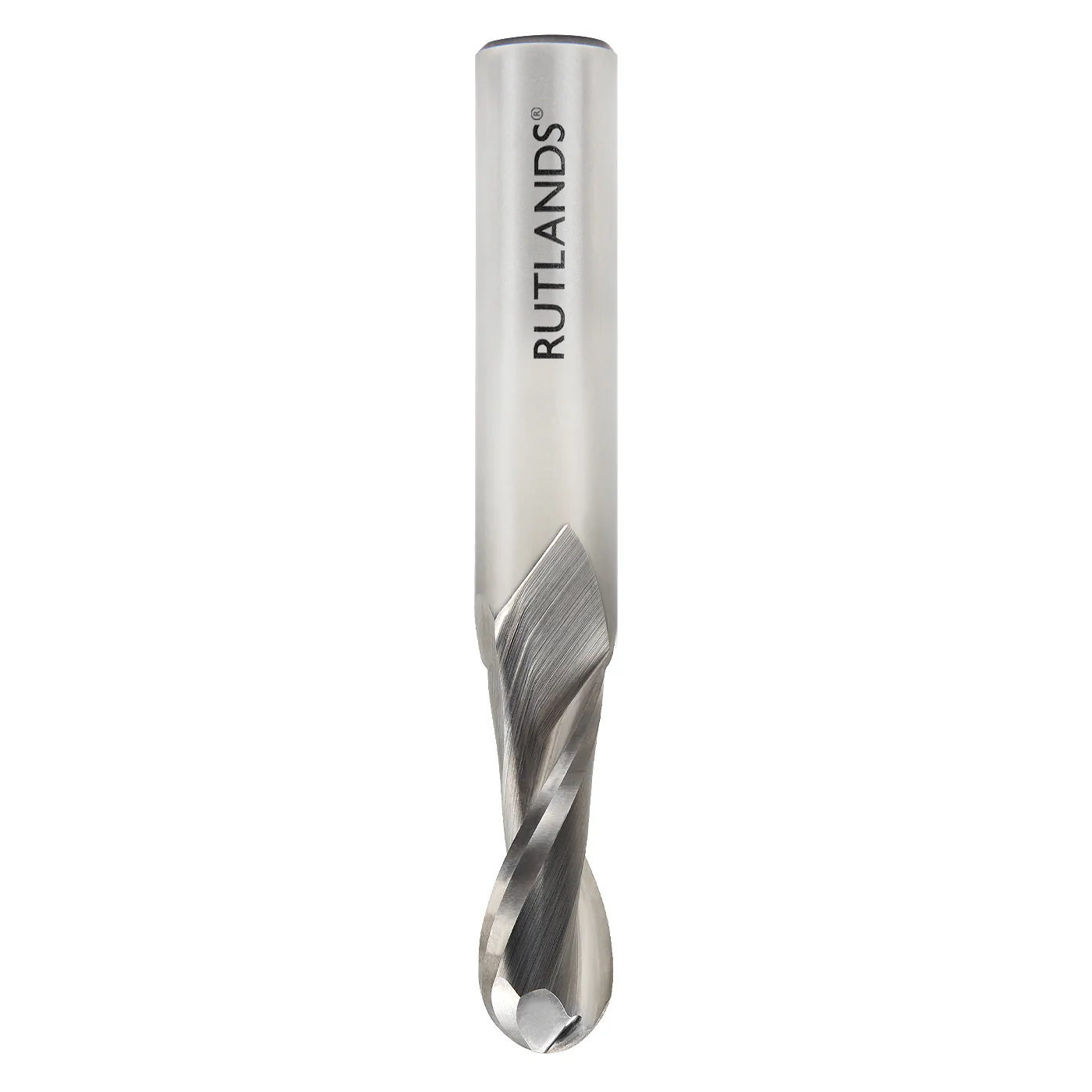 Solid Carbide Router Bit - Spiral Ball End Up Cut 2 Flute - Image 4