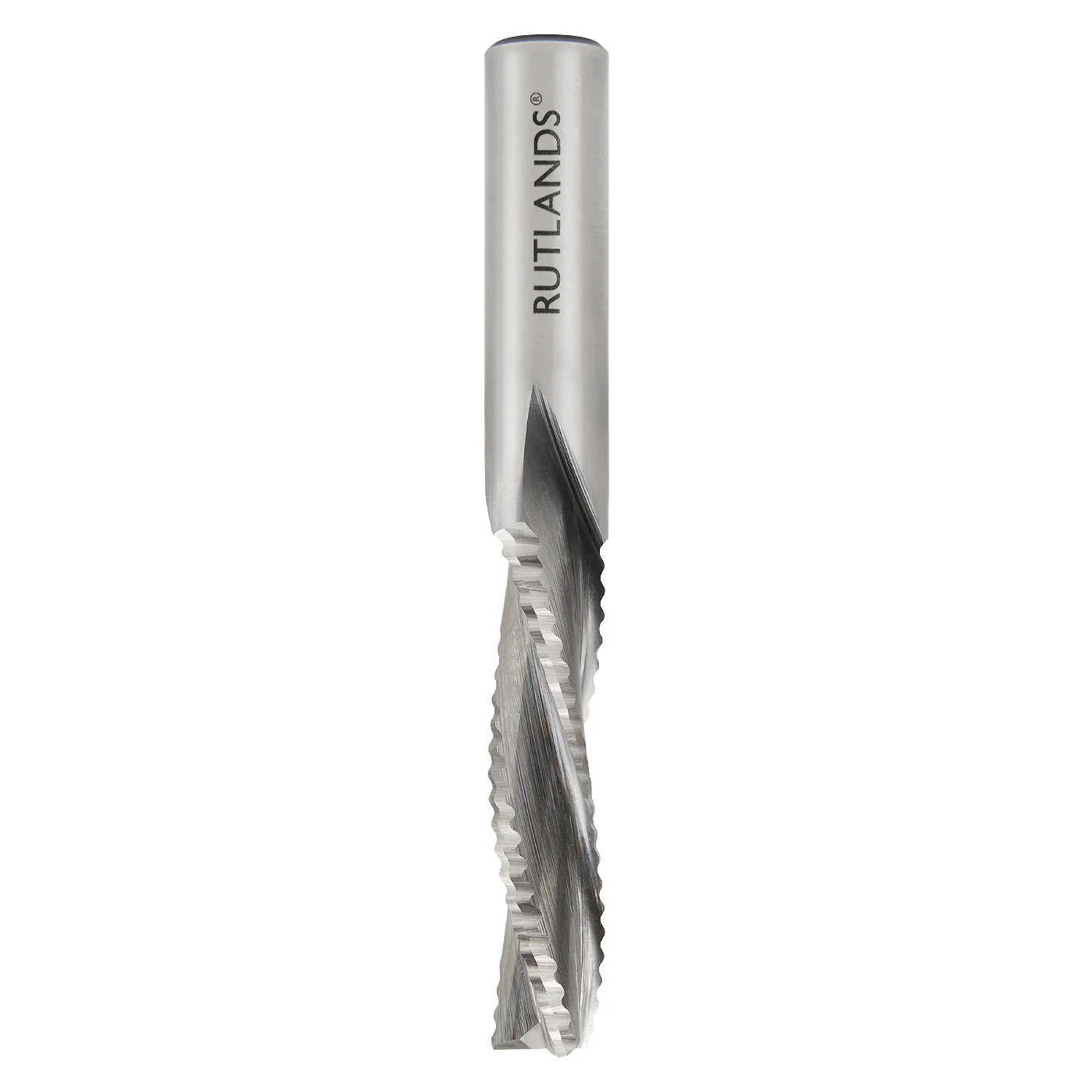 Solid Carbide Router Bit - Spiral Chipbreaker Down Cut 2 Flute - Image 4