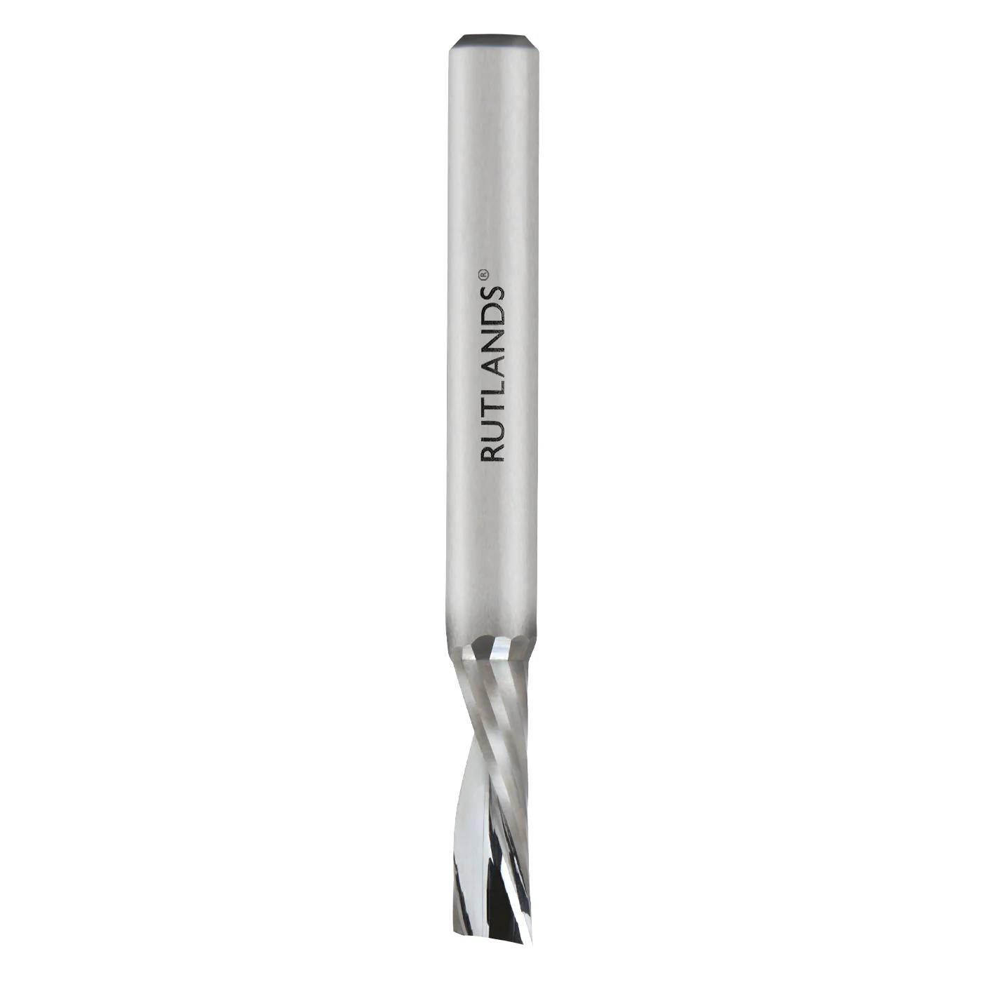 Solid Carbide Router Bit - Spiral Down Cut Acrylic - D=6.35mm H=19mm L=63mm S=1/4" - Image 4
