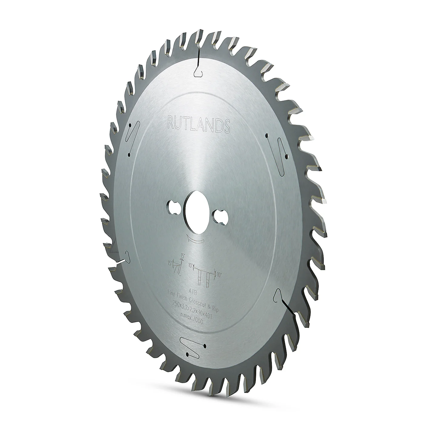 Table Saw Blade - Fine Finish - 250mm x 40T x 30mm - Image 3