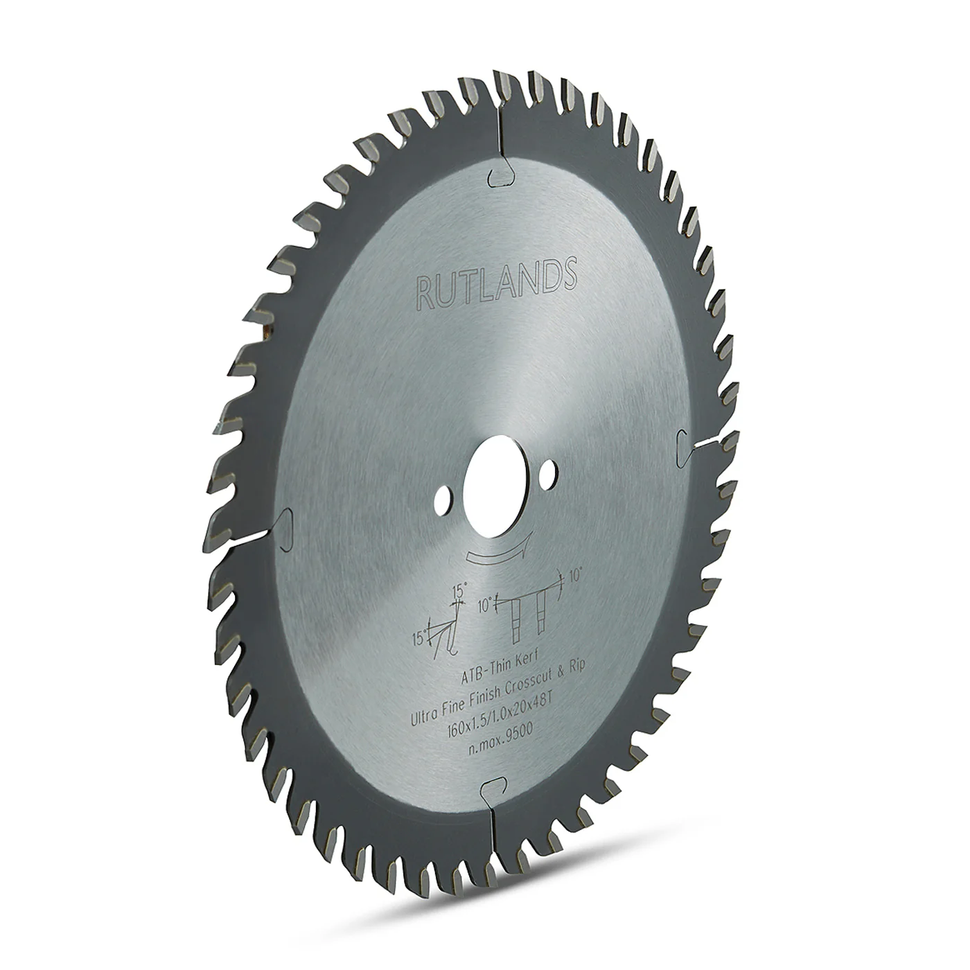 Plunge Saw Blade - Ultra Fine Finish - 160mm x 48T x 20mm - Image 3
