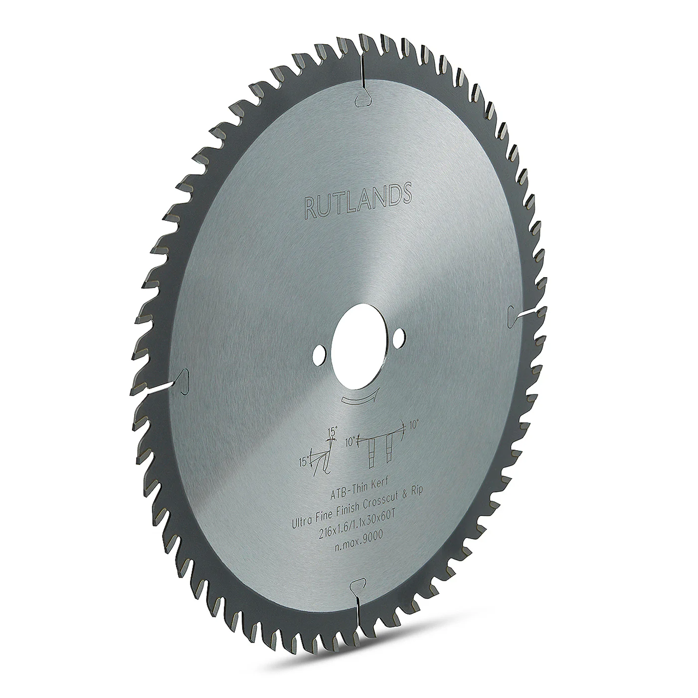 Plunge Saw Blade - Ultra Fine Finish - 216mm x 60T x 30mm - Image 3